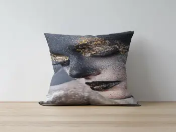 Jastëk dekorativ Aberto Design, a1181, shumëngjyrësh, 43x43cm