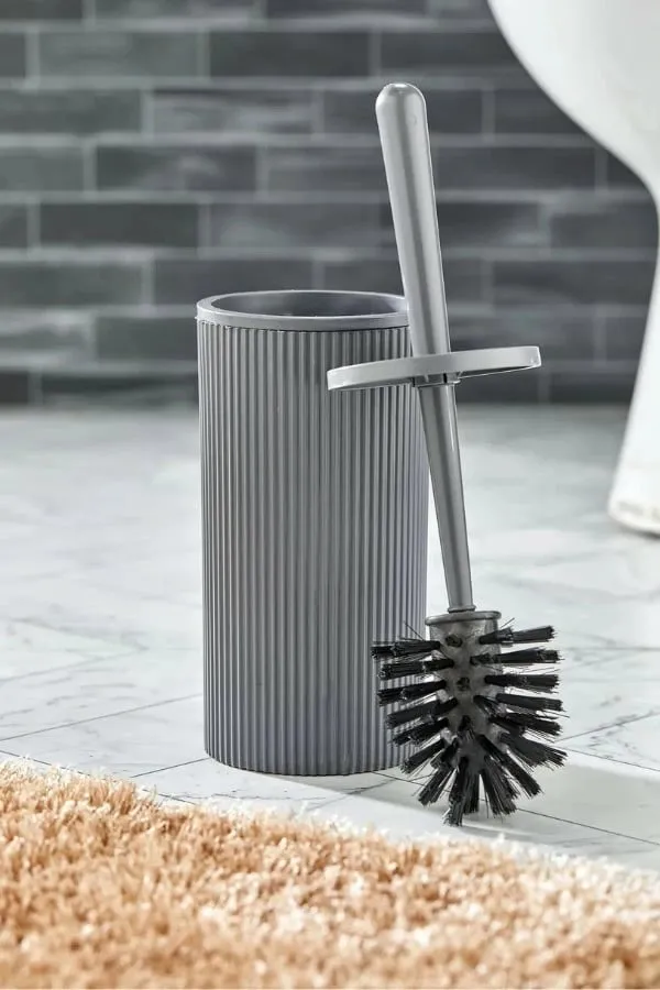 Fshesë për WC Mijölnir, PZR-053, ngjyrë gri - 3