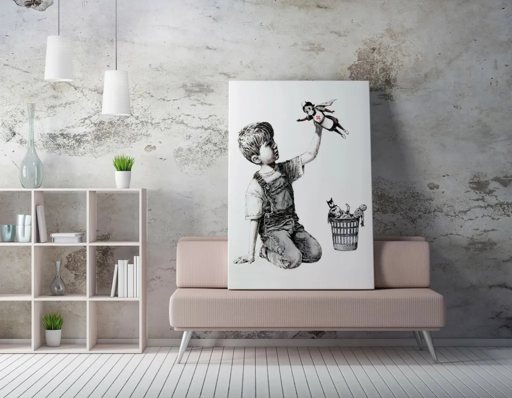 Pikturë dekorative në kanavacë Wallity, WY62, 70x100cm - 2