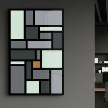 Pikturë dekorative prej xhami të temperuar, Wallity, VFT-3023, 46x72cm