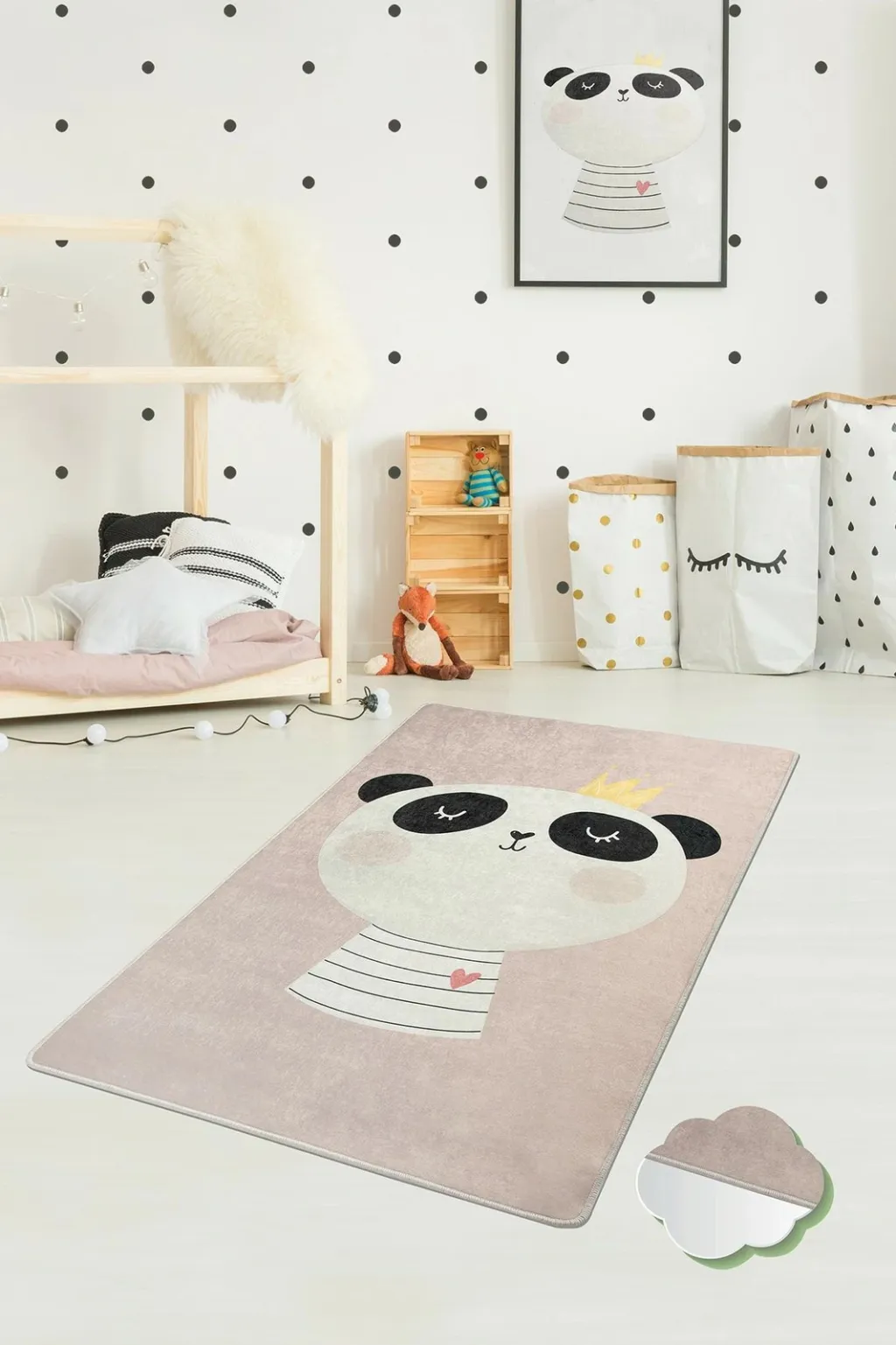 Qilim (100 x 160) Conceptum Hypnose, King Panda - 1