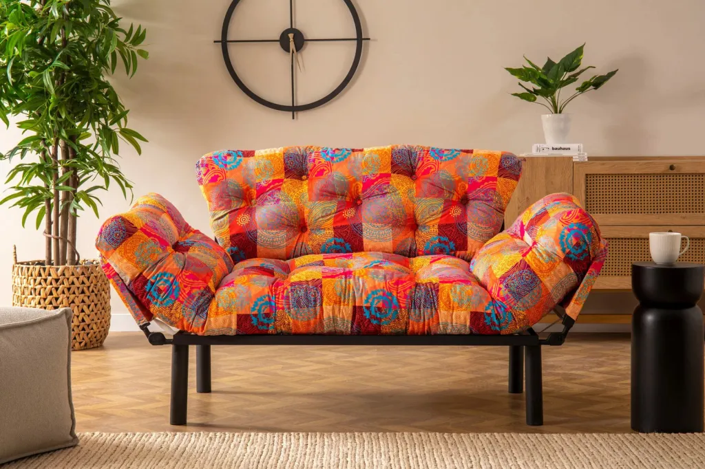 Divan i dyfishtë, shtrat, patchwork, Nitta Atelier del Sofa - 2
