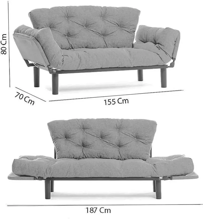 Divan i dyfishtë, shtrat, patchwork, Nitta Atelier del Sofa - 10