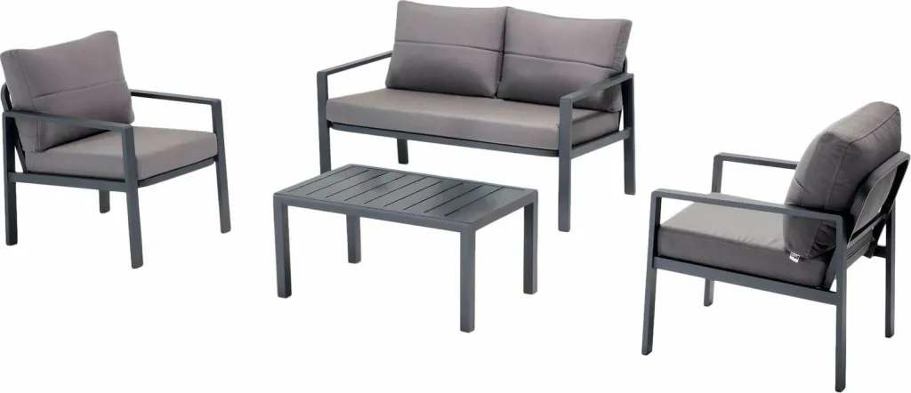 Set Mobiljesh Lounge Kopshti Siena, antracit - 5