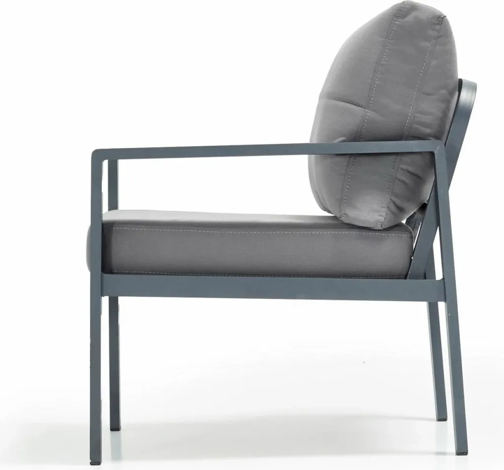 Set Mobiljesh Lounge Kopshti Siena, antracit - 7