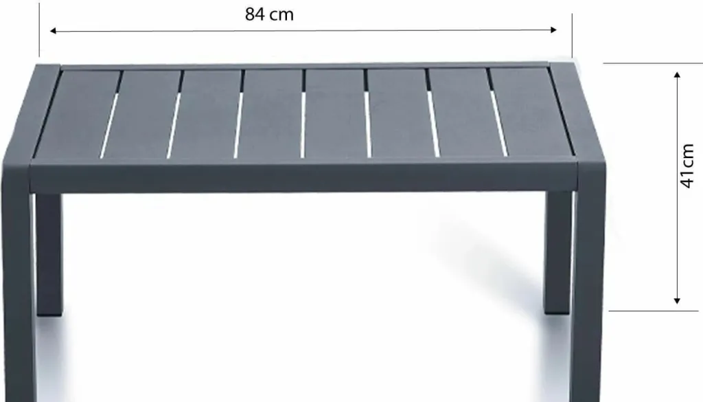 Set Mobiljesh Lounge Kopshti Siena, antracit - 10