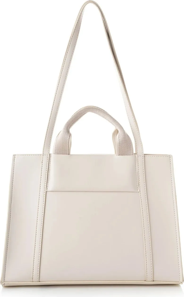 Çantë tote Vince Camuto, Umbria, krem - 5