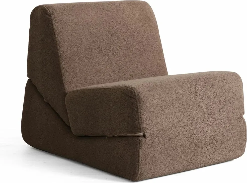 Krevat-kolltuk një vendësh, Origami Convertable, kafe - 2