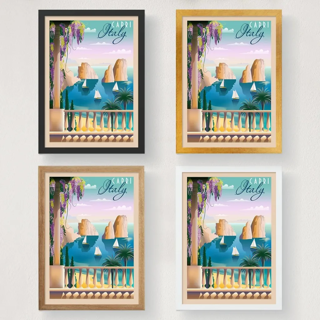 Poster A3, Itali, 1960 - 2