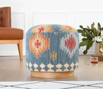 Puf Atelier del Sofa, ngjyrë kaltër, Ferruz