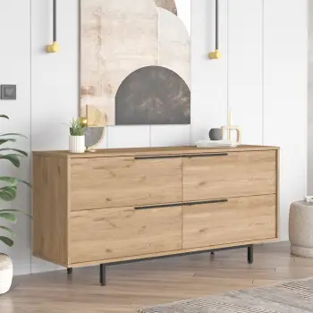 Konsol Hanah Home, On3-S, ngjyrë arre
