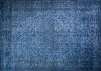Qilim Conceptum Hypnose, Dorian Chenille, ngjyrë kaltër e errët, 230x330cm
