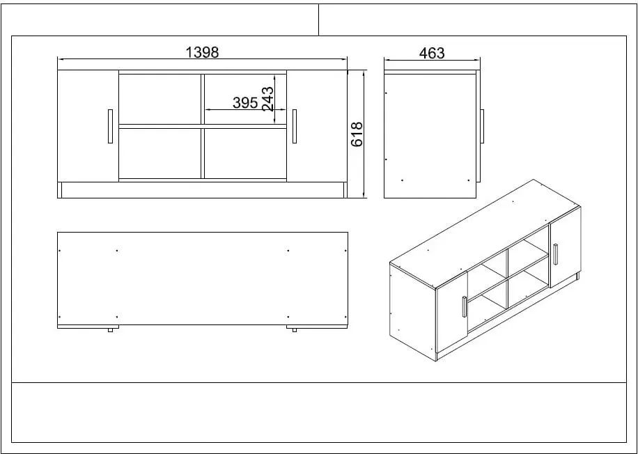 Set mobiljesh për zyre Hanah Home, Vo17-Ba - 7