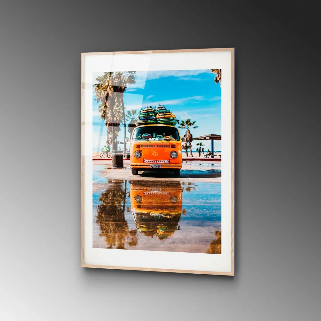 Pikturë dekorative prej xhami të temperuar, Wallity, UV-1073, 30x45cm - 5