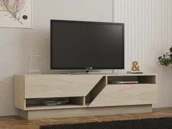 Komodinë për TV Koza, travertin