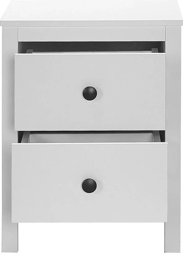 Komodinë Hanah Home, Kmd-992-Bb-1, ngjyrë e bardhë - 5
