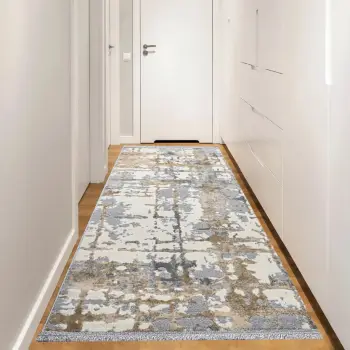 Qilim për korridor, ngjyrë gri/bezh/krem, Conceptum Hypnose Notta 1100, 120x200cm