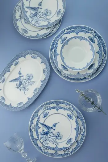Set enësh darke porcelani, 26 copë, Hermia, NNLB26YT880780