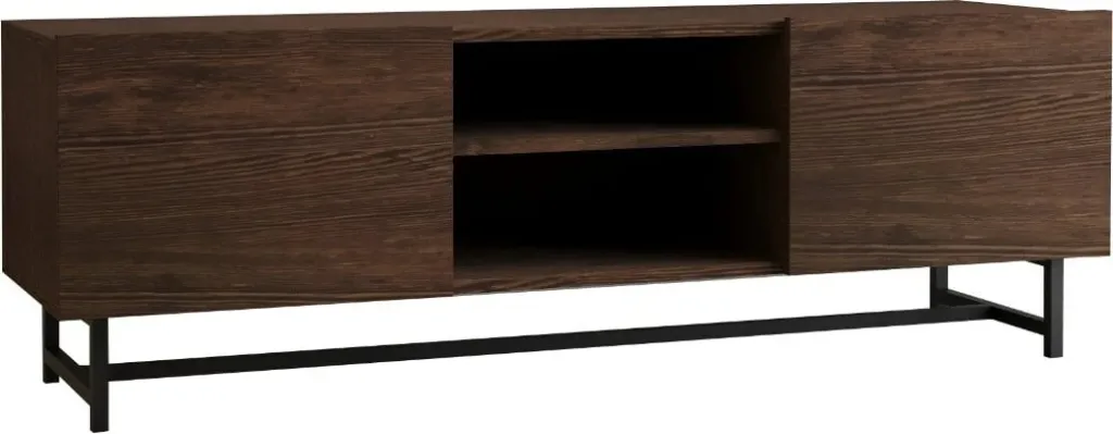 Komodë TV, dru i arrës, Hanah Home - 4