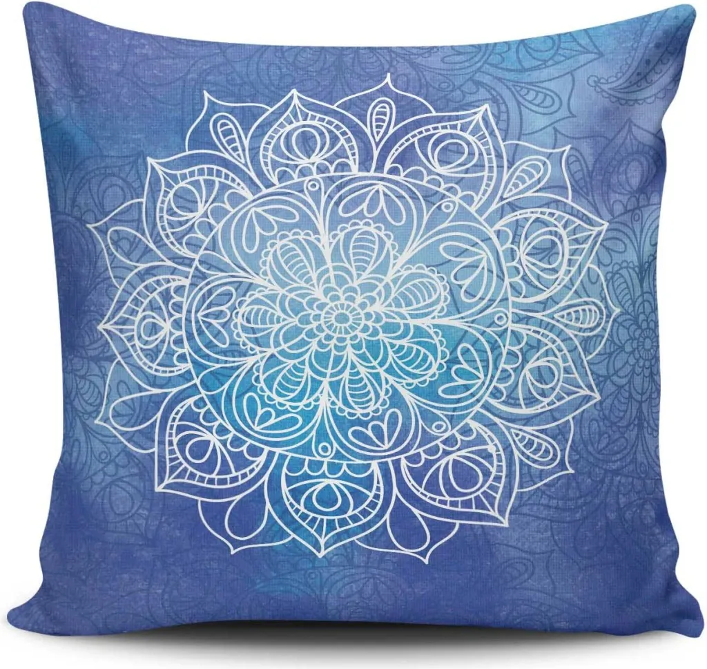Jastëkëmbulesë Aberto Design, MANDALA-01, pa mbushje - 1
