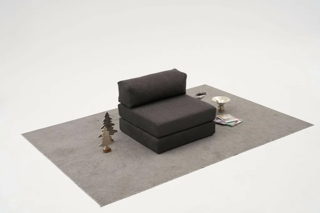 Karrige njëvendëshe Atelier del Sofa Comfort, antracit v2 - 1