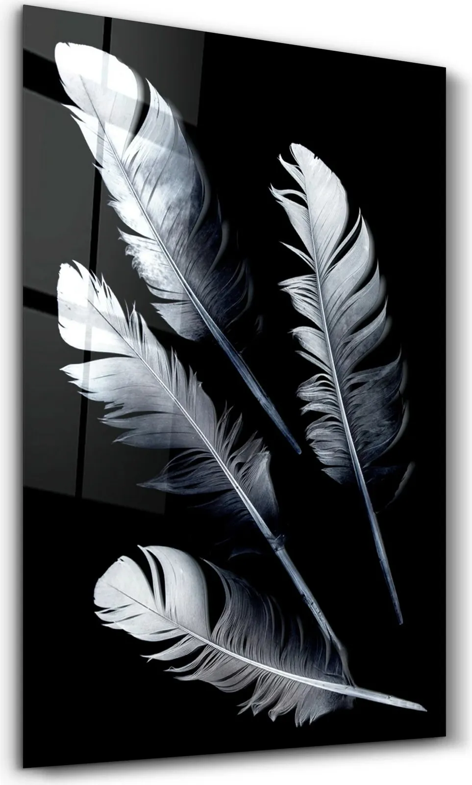 Pikturë dekorative prej xhami të temperuar Wallity, CAM-3045, 46x72cm - 5