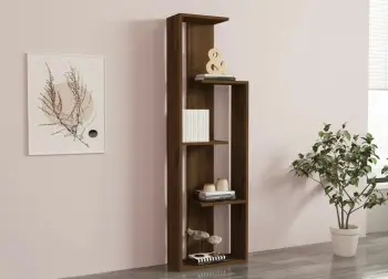 Raft librash Hanah Home, ngjyrë arre, Wand
