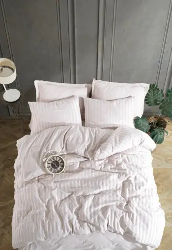 Set mbulesë për jorgan dopio, L'essentiel, Road Potlu, bezhë