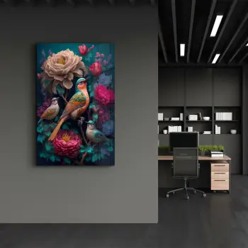 Pikturë dekorative prej xhami të temperuar Wallity, SPR-1310, 70x110cm