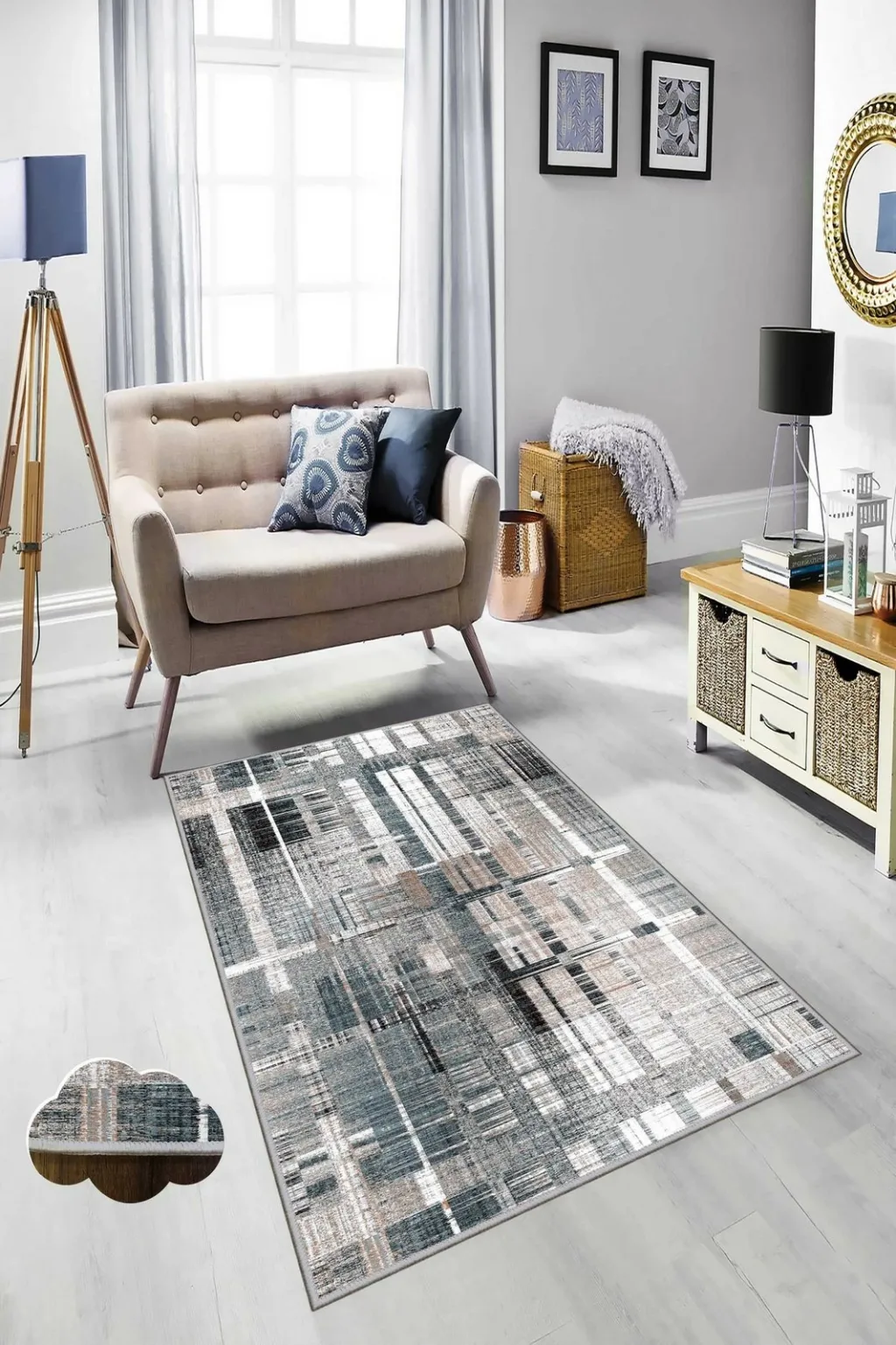 Qilim (80 x 120) Conceptum Hypnose, Hmnt259 - 1