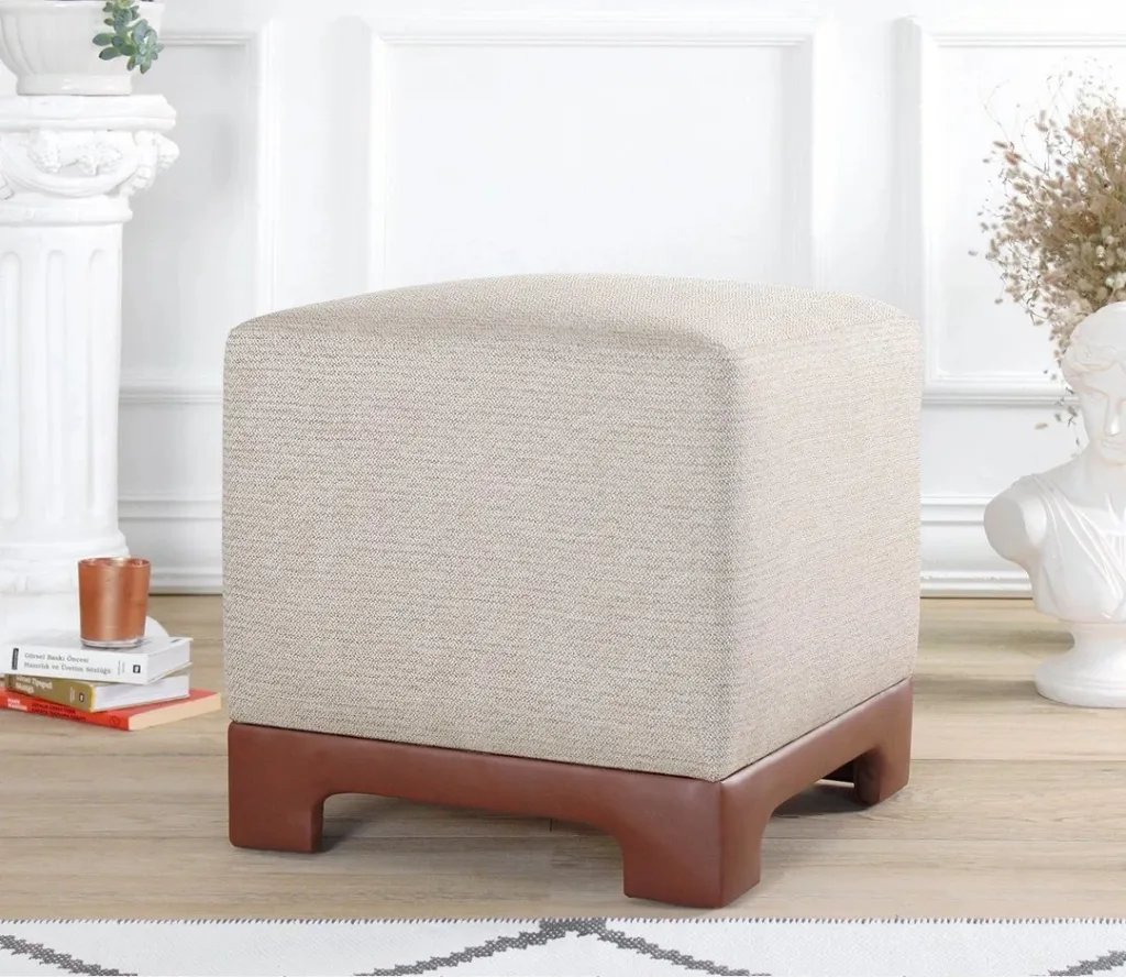 Puf Atelier del Sofa, Lenover, ngjyrë tan - 1