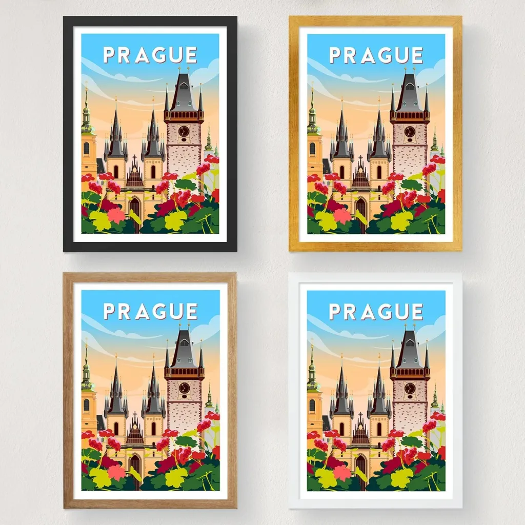 Poster A3, Wallity, Pragë - 2009 - 2