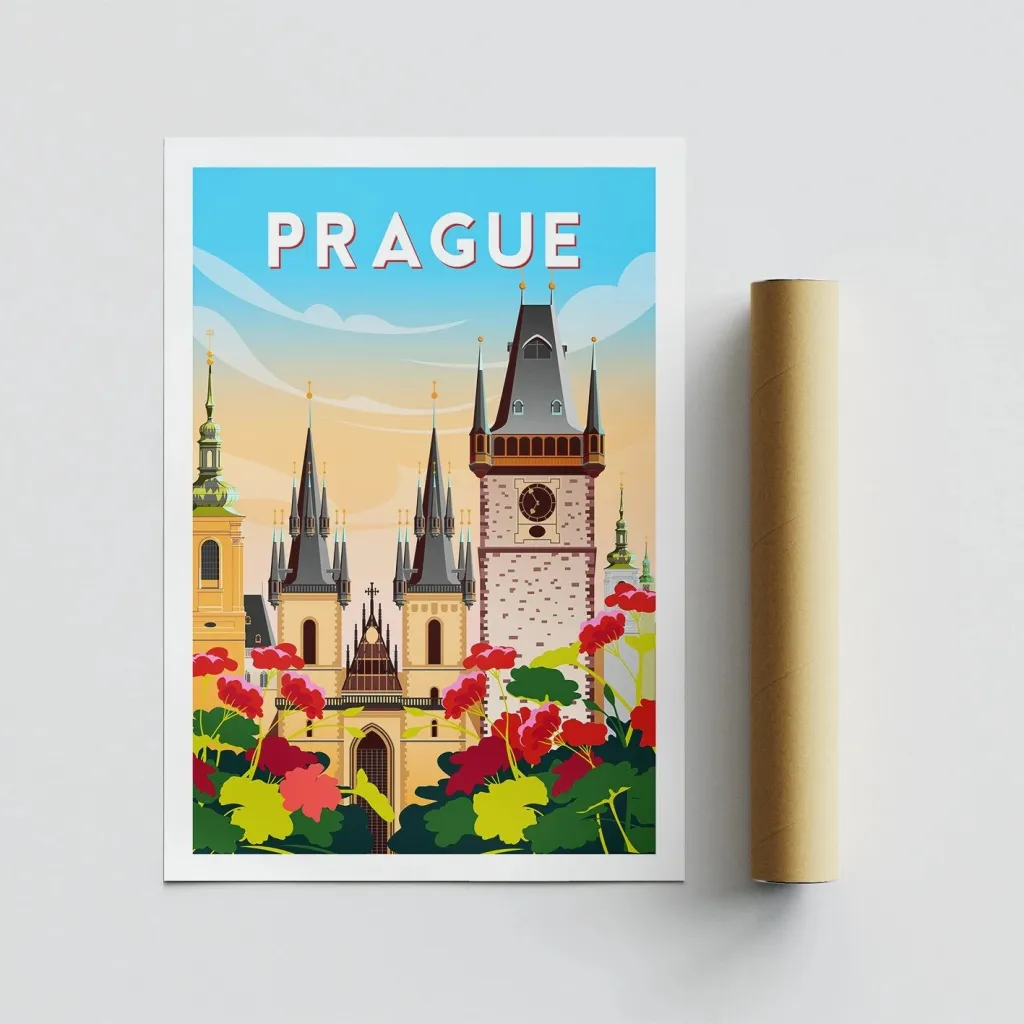 Poster A3, Wallity, Pragë - 2009 - 3