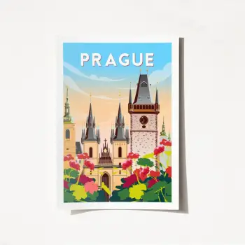Poster A3, Wallity, Pragë - 2009