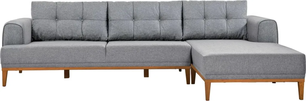 Kënd divan Atelier del Sofa, Vina Corner, ngjyrë gri, Atlantic Pine - 5