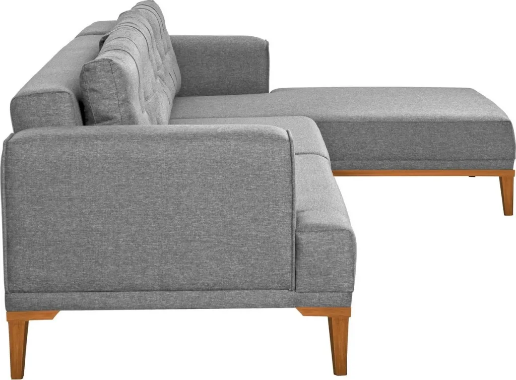 Kënd divan Atelier del Sofa, Vina Corner, ngjyrë gri, Atlantic Pine - 7