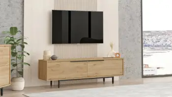 Komodë për TV Hanah Home, On1-S, ngjyrë arre