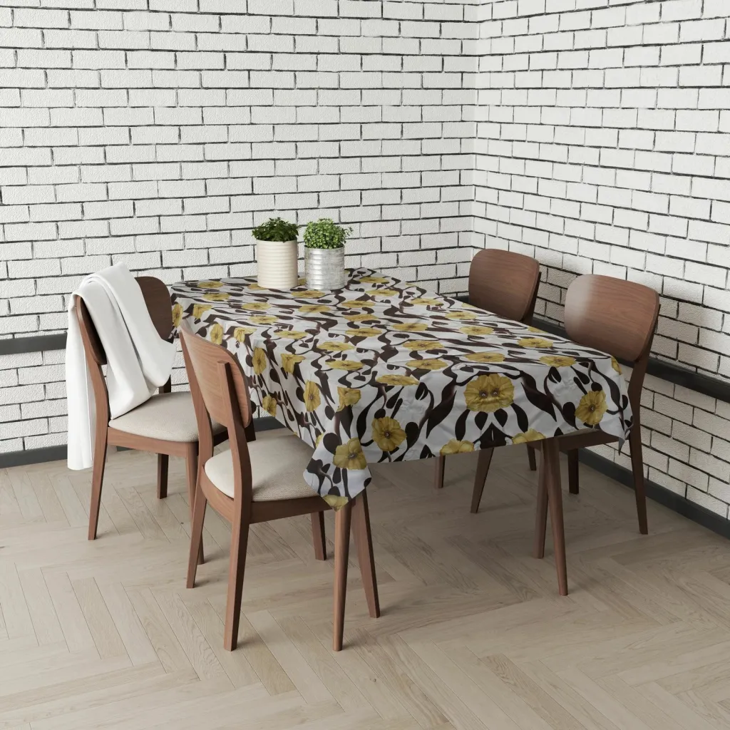 Mbulesë tavoline Hermia, Gravellamg4, 140x140 cm - 3