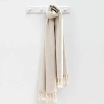 Peshqir plazhi Fouta Mijölnir, retro, bezhë, 90x175cm