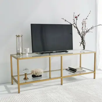 Komodinë për TV Basic Gold TV501, artë