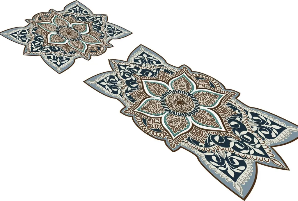 Set tapetesh për banjo (2 copë), Mijölnir, krem, 21015715Kr - 4
