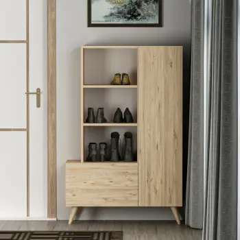 Dollap Këpucësh Agostina Shoes, pishë atlantike