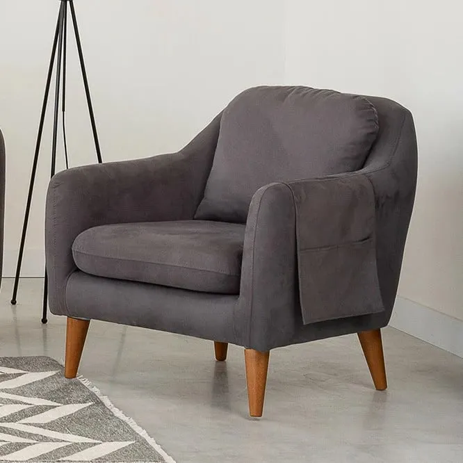 Set divani Atelier del Sofa, Sofia-TKM01-1501, anthracite - 6