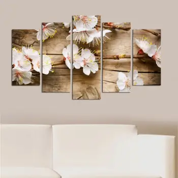 Pikturë dekorative MDF, 5 pjesë, Wallity, 5PMDF-30