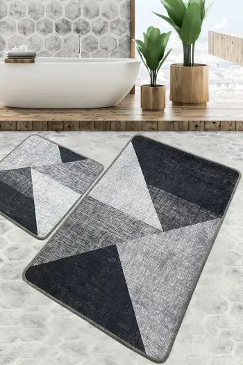 Set tapetash për banjo (2 copë), Mijölnir, Phell v2, ngjyrë gri