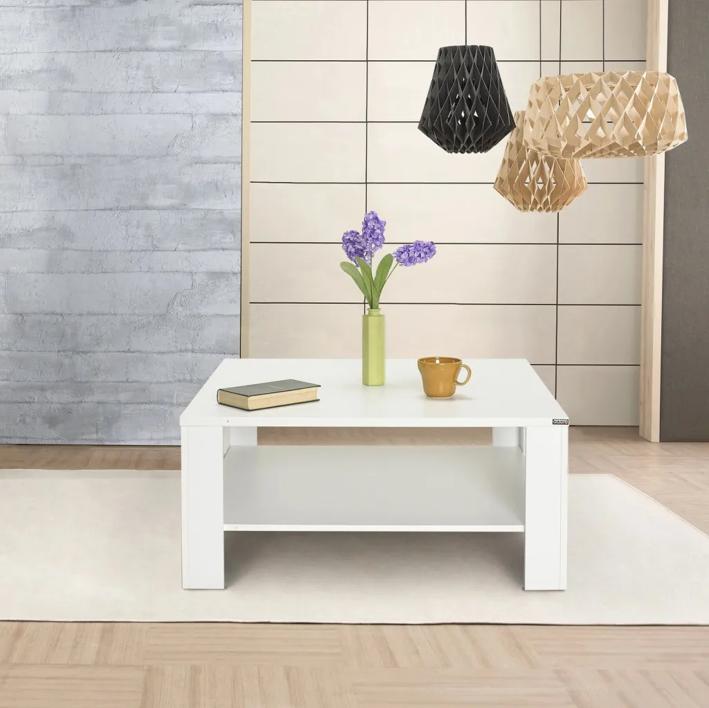 Tavolinë kafeje Hanah Home, Shp-690-Dd-1, e bardhë - 1