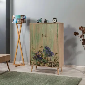 Dollap multifunksional Hanah Home, Multibox - 727, ngjyrë lisi Sonoma