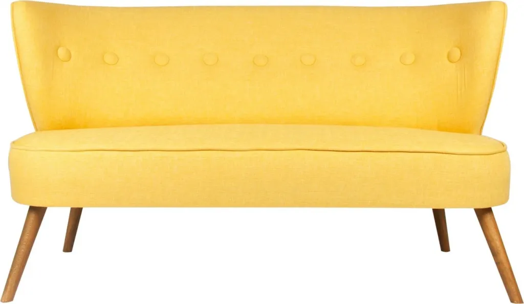 Divan dykëndësh Atelier del Sofa, Bienville, ngjyrë e verdhë - 2