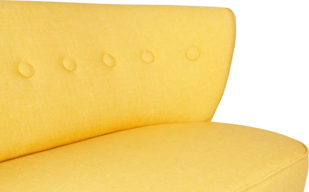 Divan dykëndësh Atelier del Sofa, Bienville, ngjyrë e verdhë - 6