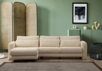 Këndare Atelier del Sofa, Lily këndore majtas, bezhë